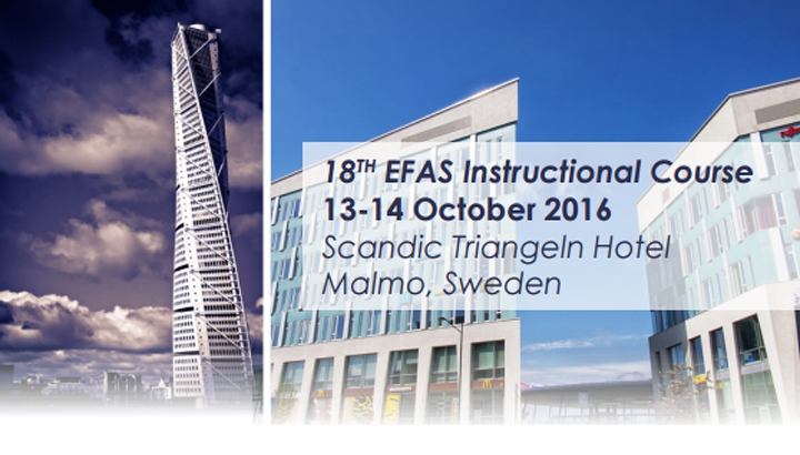 18th EFAS Instructional Course - Suecia