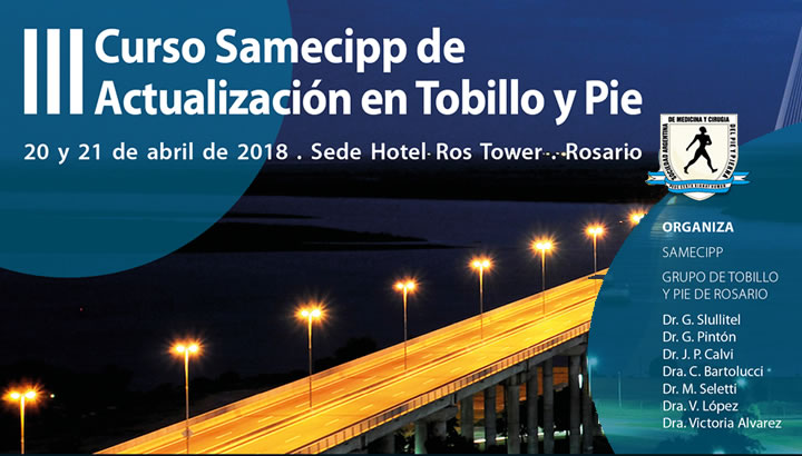 III Curso SAMeCiPP de Actualización en Tobillo, Pie y Pierna