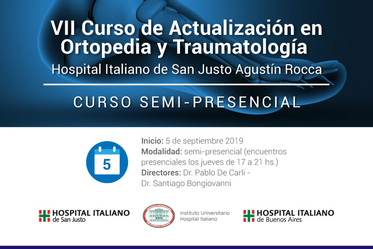 VII Curso de Actualización en Ortopedia y Traumatología