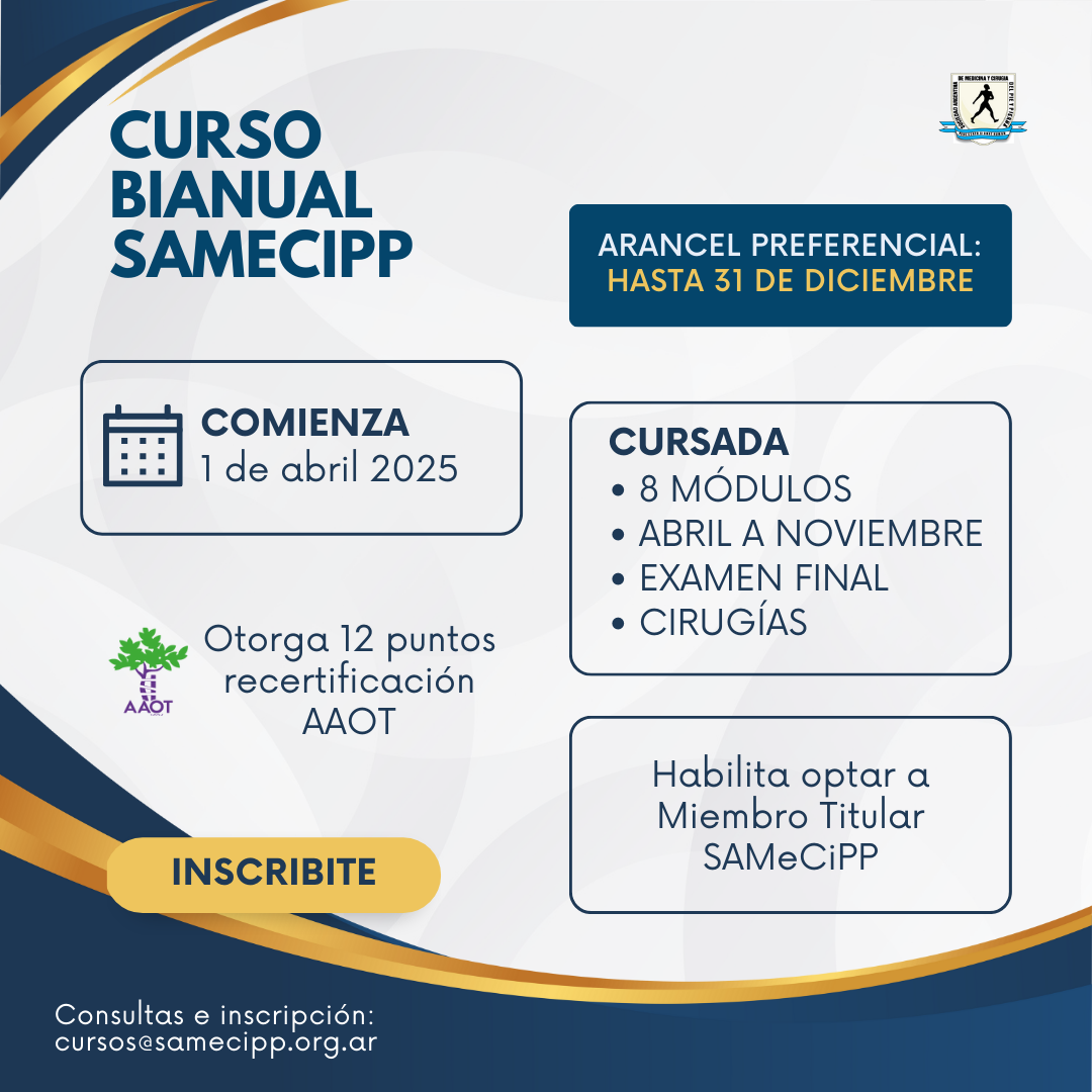 Curso Bianual SAMeCiPP 2025-2026